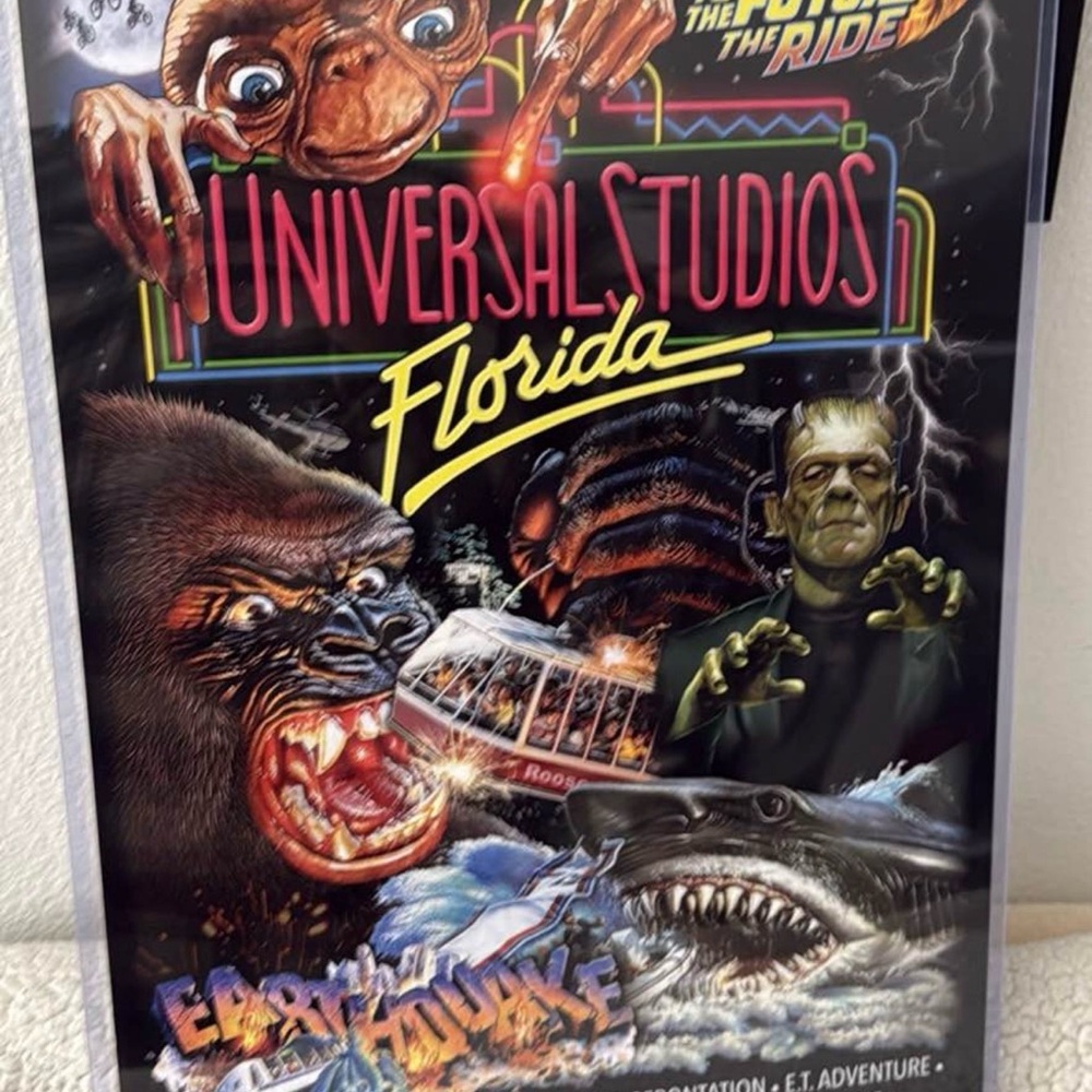 Universal Studios Florida Poster New